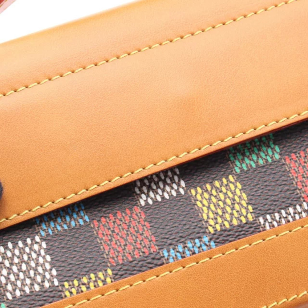 Louis Vuitton Shoulder West Canvas Steamer Wearable Bag Wallet East Leather - Picture 6 of 6